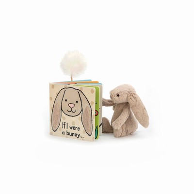 Jellycat If I Were A Bunny and Bashful Beige Bunny Small Australia | 165984DKM